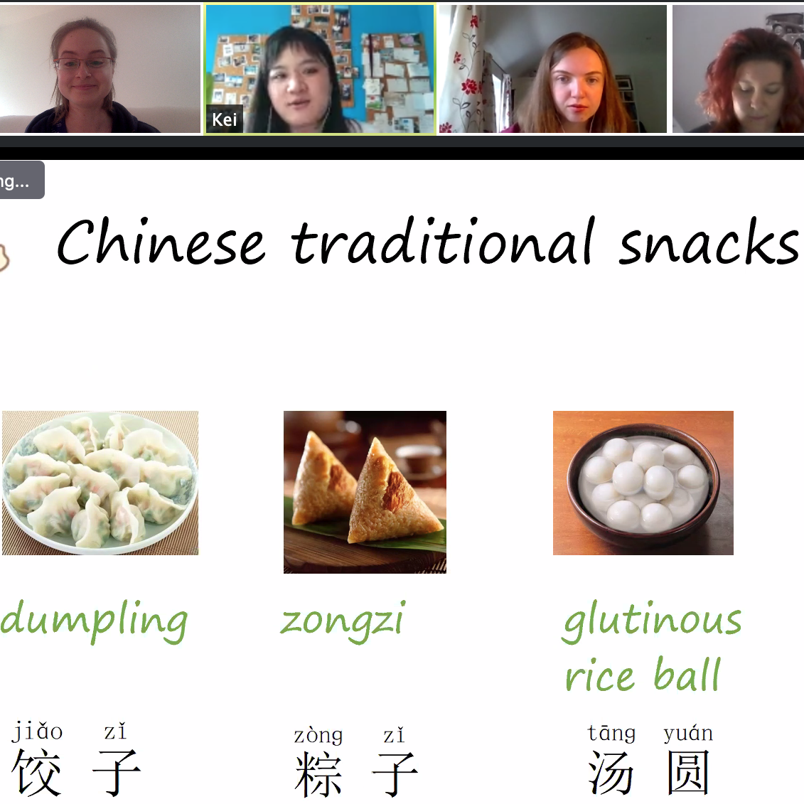 Free online Chinese classes for our online language buddies and incoming homestay tutors