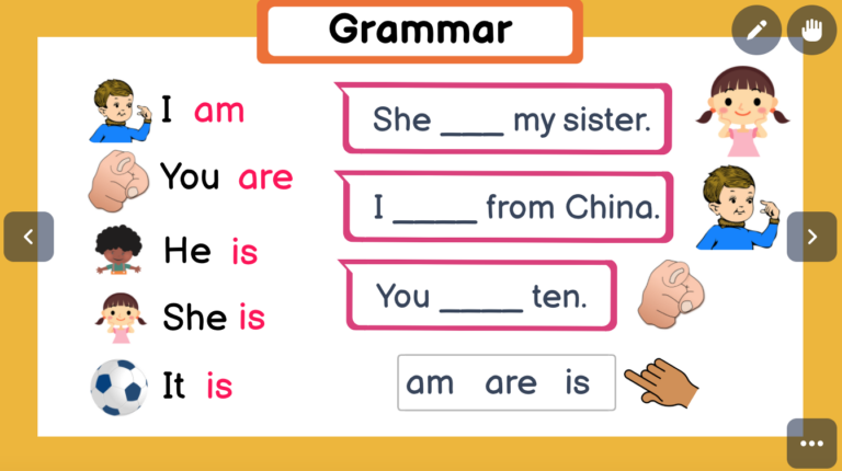 Interactive grammar activities